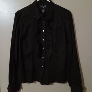 New Vintage Ralph Lauren Black Buttoned Down Shirt